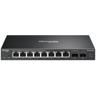Switch TP-LINK Omada ES210X-M2 2.5 Gigabit Ethernet, 10 portów, Zarządzalny