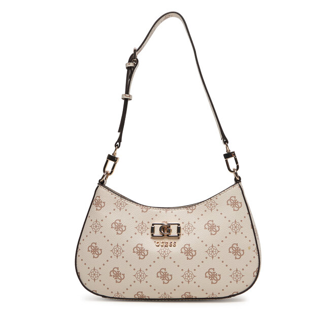 Torebka Guess Emelie Logo HWGP99 28180 Écru