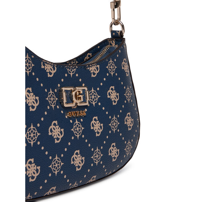 Torebka Guess Emelie Logo HWGP99 28180 Granatowy