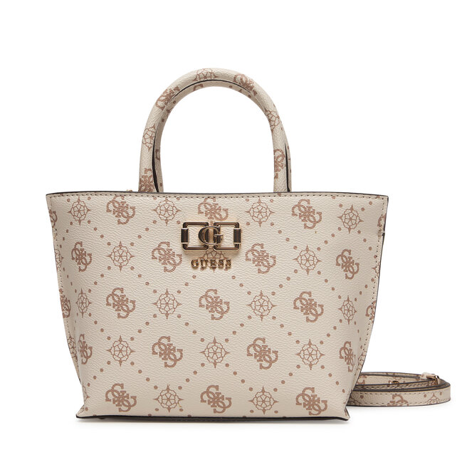 Torebka Guess Emelie Logo Mini HWGP99 28750 Écru