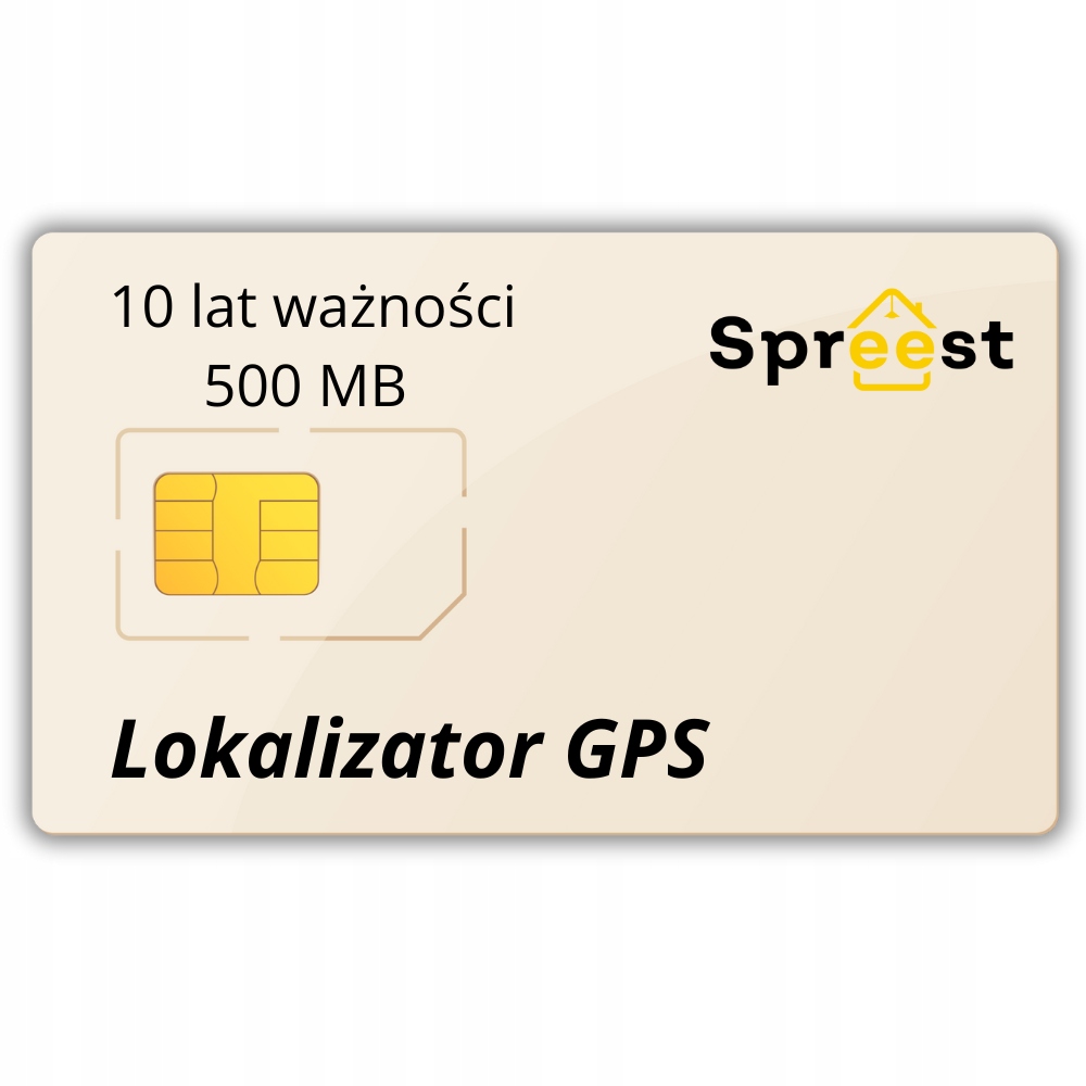 Konfiguracja Gps Z Kartą Sim Ważną 10 Lat Opłacona Na 33 Miesiące