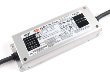 Zasilacz impulsowy Mean Well hermetyczny XLG-150-24 150W 24V 6,25A do led