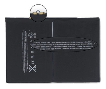 Bateria Akumulator do Apple iPad 6 A1893 A1954 8827mAh Układ Ti