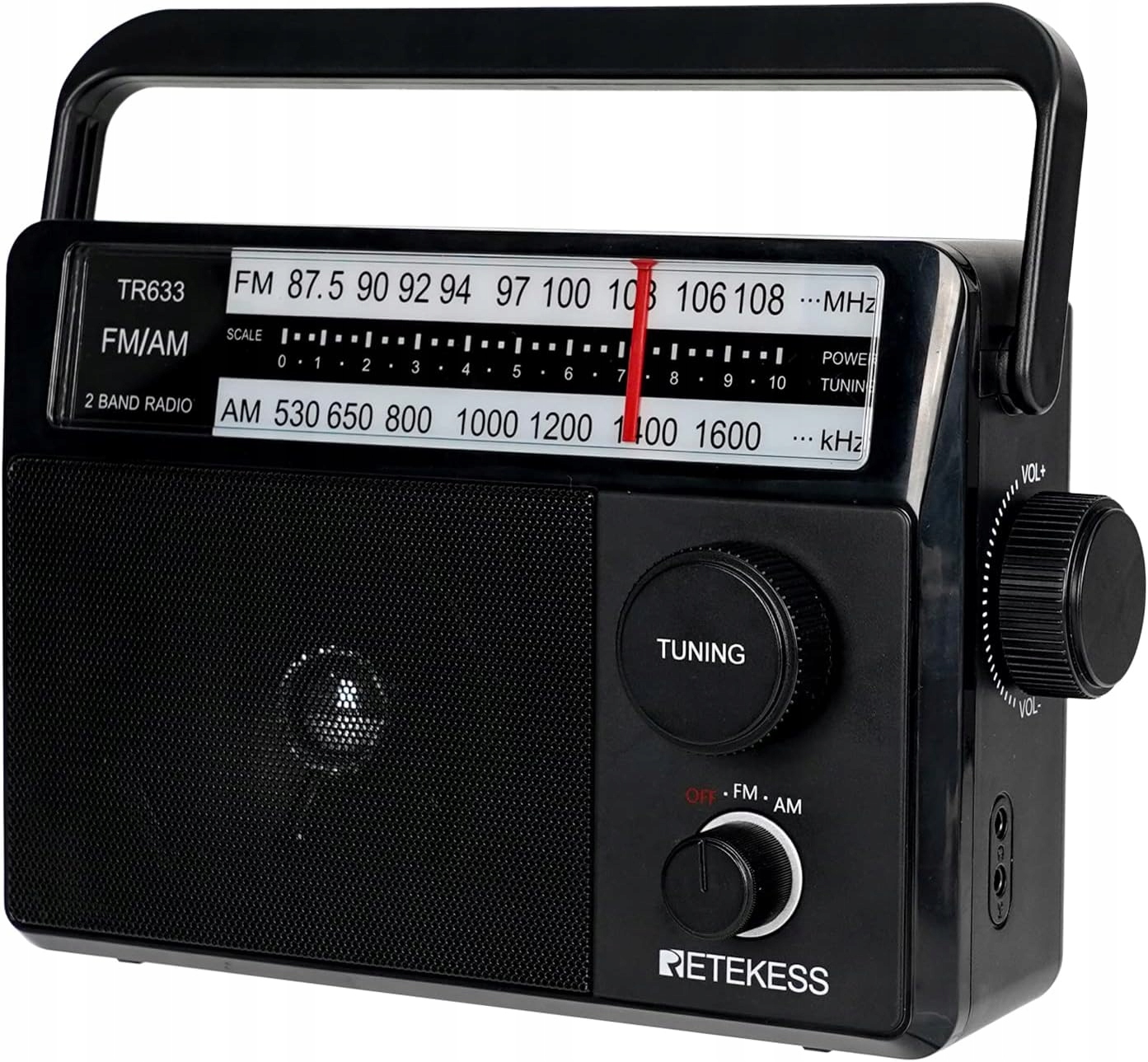 Retekess TR633 Przenośne Radio,AM Fm Radio Kuchenne