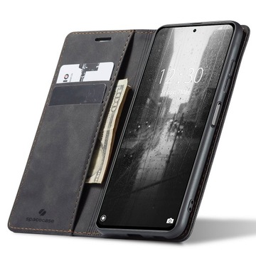Etui Z Klapką Spacecase Wallet Case Skórzane Do Poco F3 MI 11I