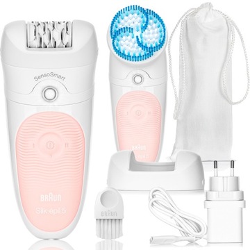 Depilator Braun Silk-epil 5 (Wet&Dry) SensoSmart Microgrip Głowica Spa