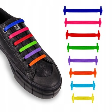 Sulpo sznurówki wielokolorowy o długości 100 cm