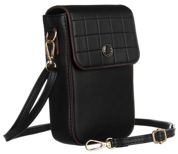 Peterson mała torebka damska listonoszka z eko skóry