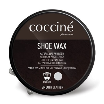 Klasyczna pasta brązowa do butów ze skóry licowej Shoe wax Coccine