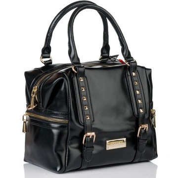 Monnari Torebka damska kuferek Listonoszka Pojemny Premium do pracy Pojemny