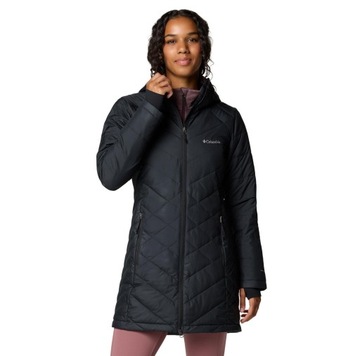 Damska Kurtka zimowa pikowana Heavenly Long Hooded