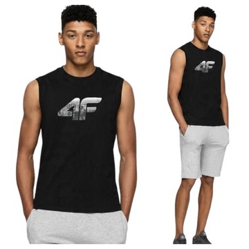 Koszulka Męska 4F Na Ramiączkach Bawełniana Top Na Lato Limitowana r. XXL