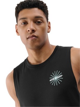 Koszulka Bez Rękawów 4F 4FRSS24TSLEM212-20S r.XXL Męska Tank Top