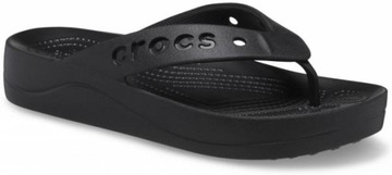 Damskie Lekkie Japonki Klapki Crocs Baya 208395 Platform Flip 37-38