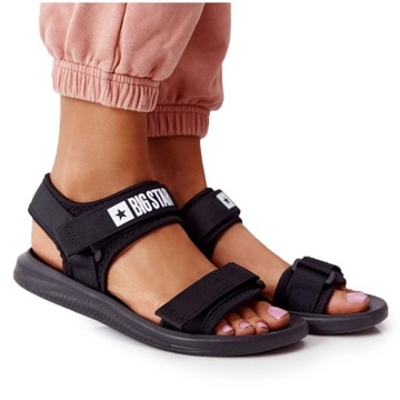 Lekkie Sportowe Sandały Big Star HH274A024 40