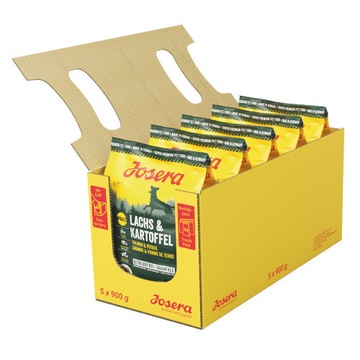 Karma dla psa JOSERA Łosoś z ziemniakami 5 x 900 g