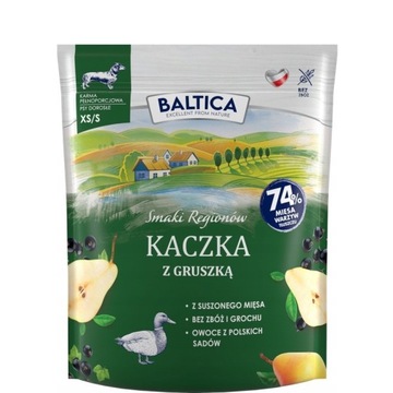 BALTICA Kaczka z Gruszką Small 1kg pear and duck