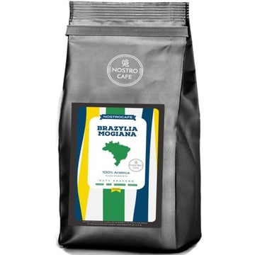 Kawa Ziarnista 1KG Brazylia Mogiana Świeżo Palona