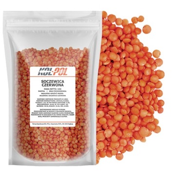 Soczewica Czerwona 1kg Naturalna