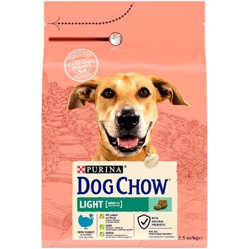 Purina Dog Chow Light Turkey 2,5 kg