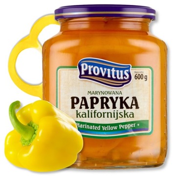 Provitus Marynowana Papryka Kalifornijska 600g domowa receptura