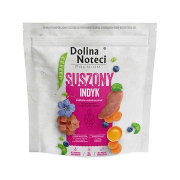Dolina Noteci Karma suszona dla psa Premium indyk 1 kg