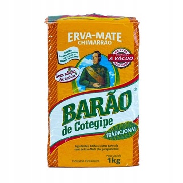 Yerba Mate Barao de Cotegipe Tradicional 1kg