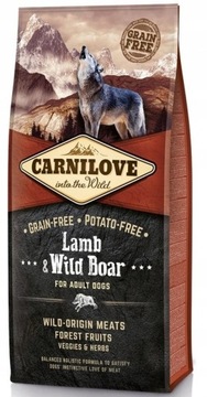 Carnilove Lamb&Wild Boar Adult 4 kg