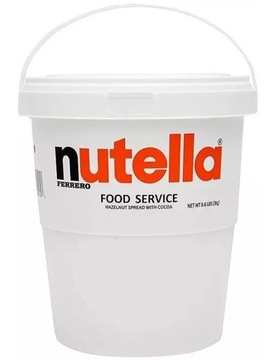 Krem Nutella 3kg Ferrero pomysł Duże Wiaderko święta urodziny