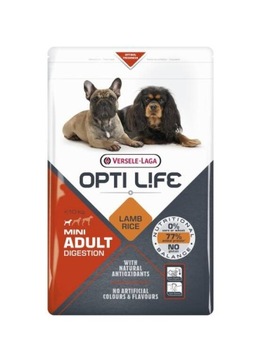 Versele-Laga Opti Life Adult Digestion Mini Lamb&Rice 2,5 kg