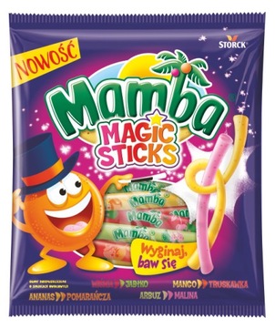 Mamba Magic sticks gumy rozpuszczalne 140g