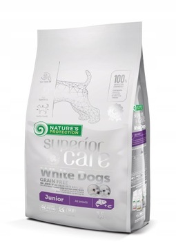 Natures Protection Grain Free White Dogs Junior All Breeds 1,5 kg