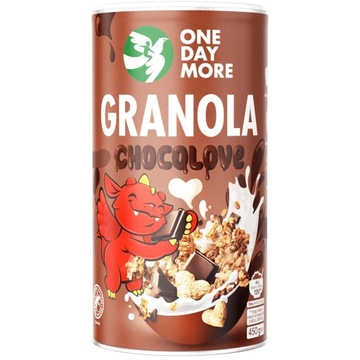One Day More Granola Chocolove 450g Tuba