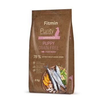 Fitmin Dog Purity Grain Free Puppy Fish 2 kg