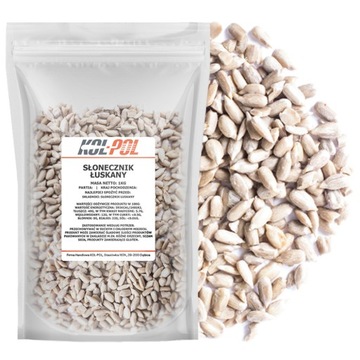 Słonecznik Łuskany 1kg Naturalny