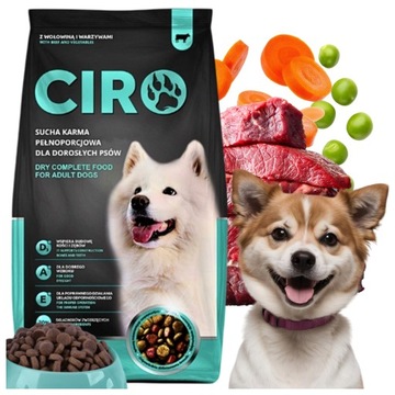 Ciro wołowina z warzywami 10 kg