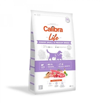 Calibra Life Junior Small & Medium Breed Lamb 2,5 kg