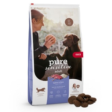 Meradog Pure Sensitive Mera Dog Pure Sensitive jagnięcina i ryż 2 x 12,5 kg