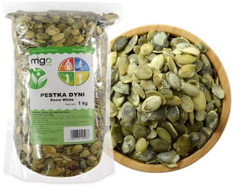 Pestki Dyni Łuskane Naturalne 1Kg Dynia Snow White