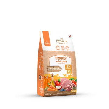 Pokusa Turkey with Duck Indyk z Kaczką Adult 3kg