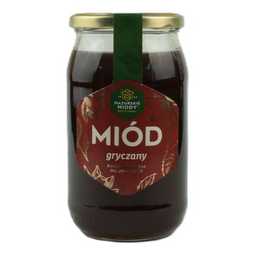 Mazurskie Miody Miód pszczeli gryczany 1 kg