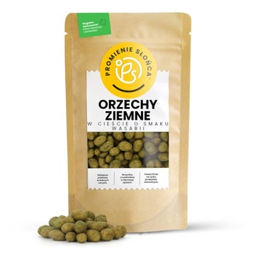 Orzechy Ziemne w Chrupiącej Panierce o smaku Wasabi 500 g