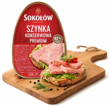 Sokołów Szynka Konserwowa Premium 455g