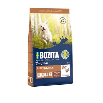 Bozita Original Puppy & Junior, kurczak - bez pszenicy - 2 x 3 kg