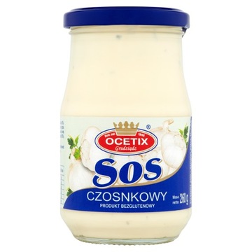 (dp) Ocetix Sos czosnkowy 260g