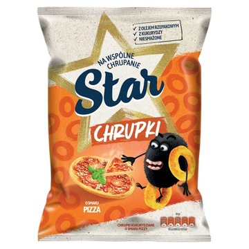 Star Snaki Chrupki kukurydziane Kółka Pizza 125g