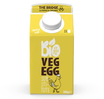 Roślinny Zamiennik 8 Jaj W Płynie Bezglutenowy Bio 500 g The Bridge