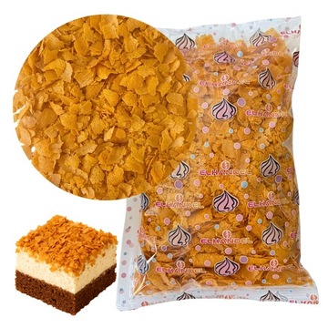 Prażynka francuska do tortu posypka waflowa dekoracje Chrupka 0,4L 80g