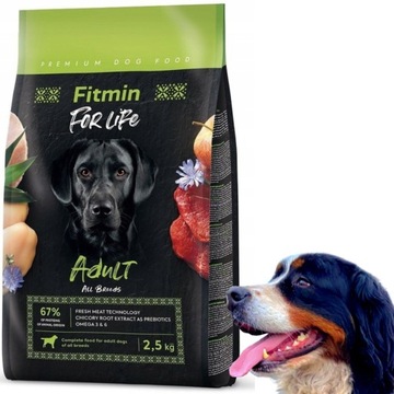 FITMIN Dog For Life Adult All Breeds 2,5 kg