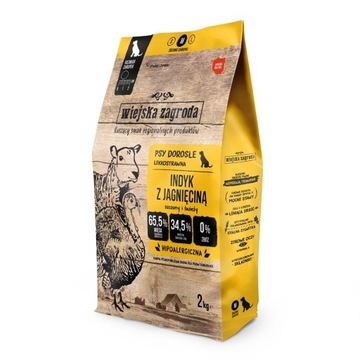 Indyk Jagnięcina 2kg ROZ. M